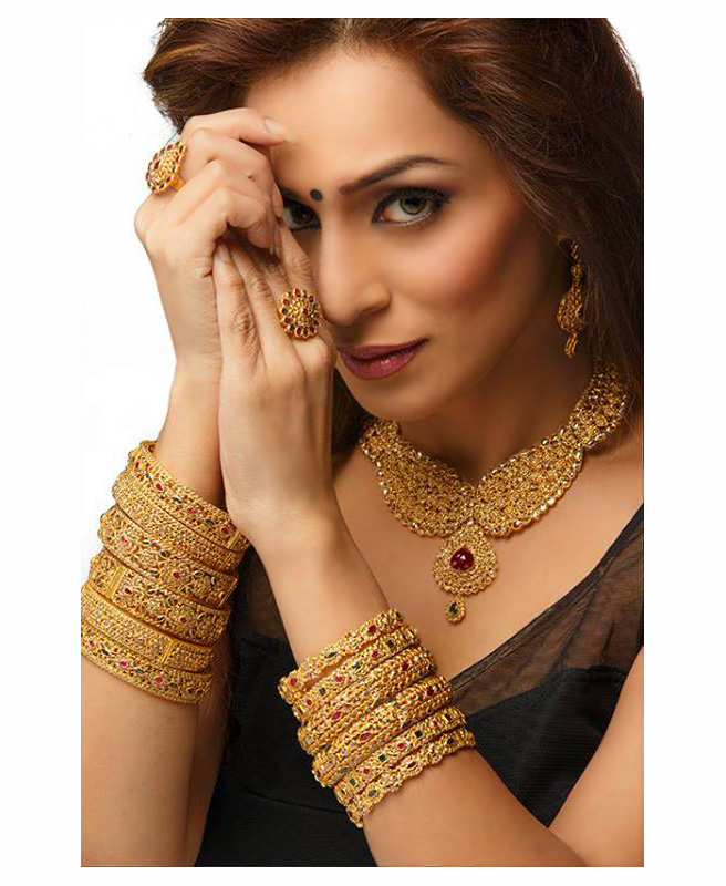 Actress Andria D'Souza photographed in Indian ethnic wear