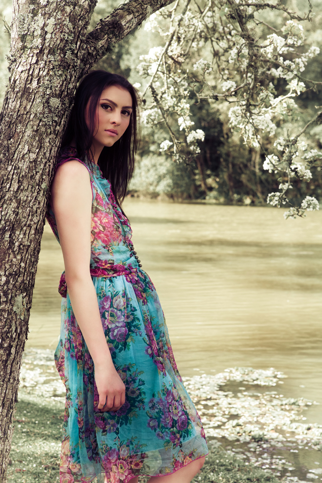 Outdoor photoshoot with beautiful fashion model Tatiane Ribeiro | India Models